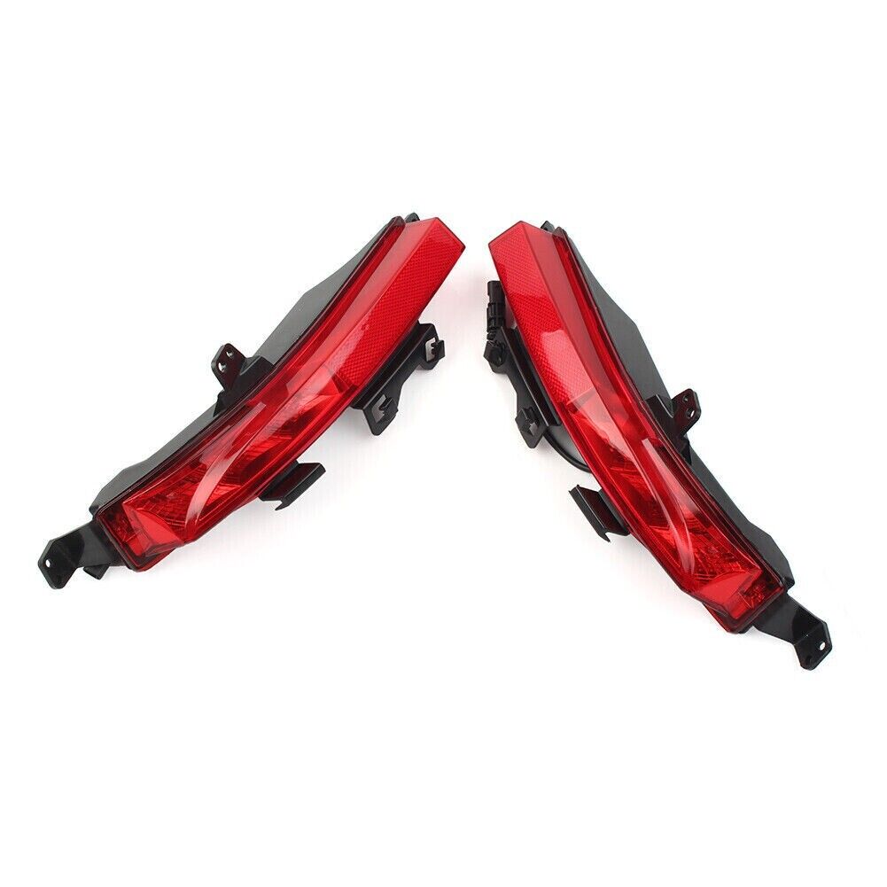 2X REAR BUMPER REFLECTOR FOG LIGHT LAMPS FOR LAND ROVER DISCOVERY SPORT 2014-20